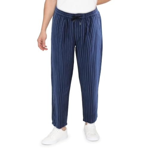 Polo Ralph Lauren Men's Tailored Prepster Pinstriped Linen Blend